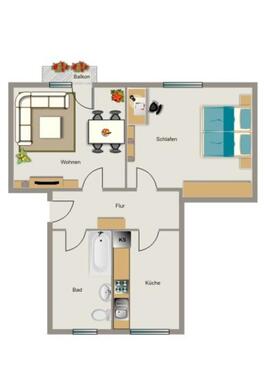 Foto - Etagenwohnung zur Miete in Hamm