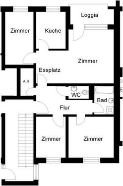 Foto - 4 Zimmer Etagenwohnung zur Miete in Osnabrück