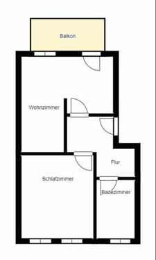 Foto - Etagenwohnung zur Miete in Erfurt