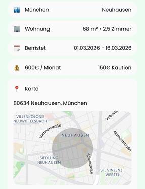 Foto - 2.5 Zimmer Etagenwohnung in München