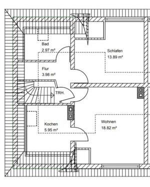 Foto - 2 Zi, Kü, Die, Bad, 46 m² Kaltnmiete 546,00 € in Bad Godesberg