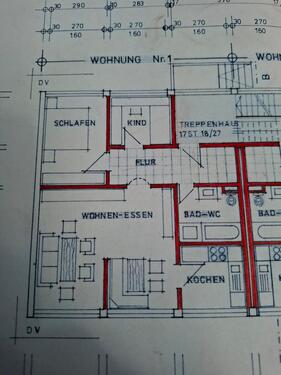 Foto - Schöne, helle 4 Zimmer Wohnung - 800,00&nbsp;EUR Kaltmiete, ca.&nbsp; 104,00&nbsp;m&sup2;