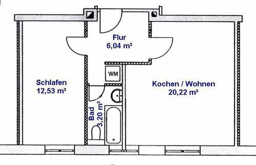 Foto - Etagenwohnung zur Miete in Chemnitz