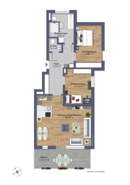 Foto - Etagenwohnung in Kumhausen