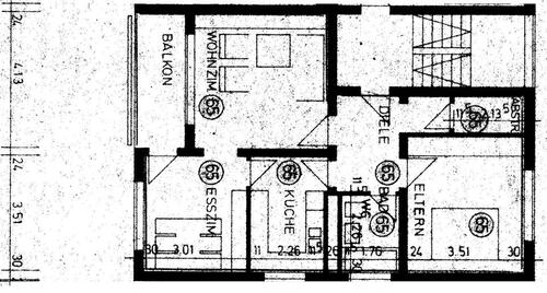 Foto - 3 Zimmer Etagenwohnung zur Miete in Aalen