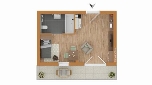 Foto - Etagenwohnung in Bad Laasphe zur Miete