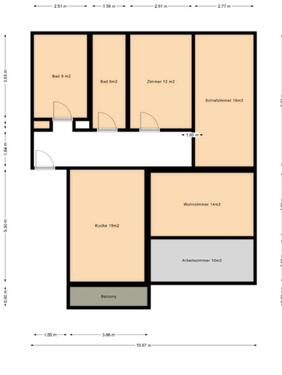 Foto - 4 Zimmer Etagenwohnung zum Kaufen in Berlin