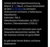 3 12 Raum Wohnung Essen-Schönebeck