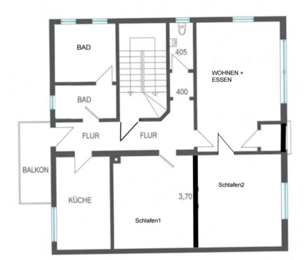Foto - 3 Zimmer Erdgeschoßwohnung in Plüderhausen