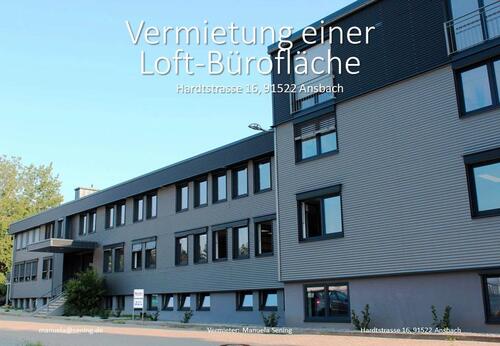 Foto - Bürofläche (Loft) - Hardtstrasse 16, 91522 Ansbach
