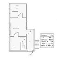 Frische renovierte 2-Raum-DG Wohnung in Neuwürschnitz - Oelsnitz (Erzgebirge)