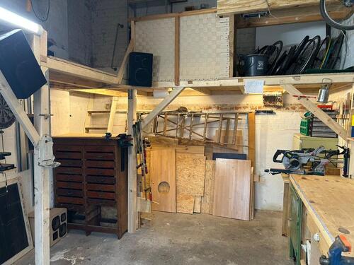 Foto - 30m² Lager Werkstatt oder Garage mit Hochebene zu vermieten