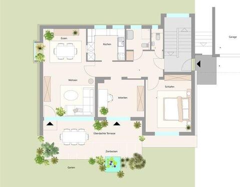 Foto - Barrierefreie Terrassenwohnung zum Kauf in Harleshausen
