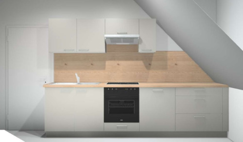 Foto - Helle 3-Zimmer-Dachgeschosswohnung