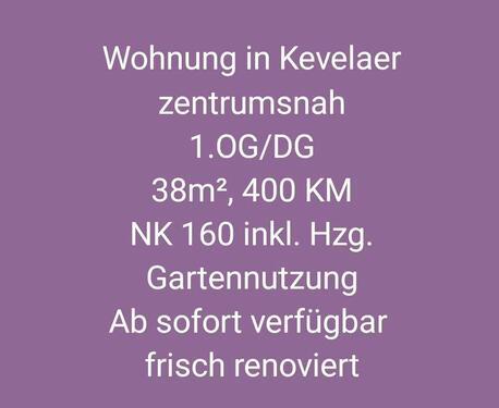 Foto - Mietwohnung - 400,00&nbsp;EUR Kaltmiete, ca.&nbsp; 38,00&nbsp;m&sup2;