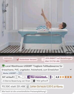 Foto - Badewannen - 50,00 EUR Kaltmiete,