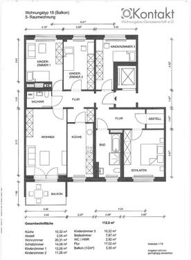 Foto - Nachmieter für Wohnung vollsaniert 112qm mit Einbauküche