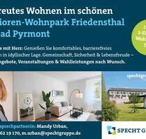 Betreutes Wohnen - 800,00&nbsp;EUR Kaltmiete, ca.&nbsp; 65,00&nbsp;m&sup2; in Bad Pyrmont (PLZ: 31812)