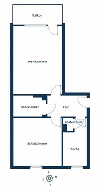 Foto - 2 Zimmer Etagenwohnung zur Miete in Vierkirchen