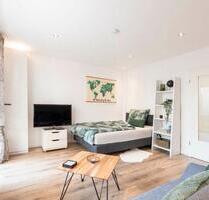 Vollmöblierte 1-Zimmer Wohnung - 830,00&nbsp;EUR Kaltmiete, ca.&nbsp; 30,00&nbsp;m&sup2; in Nürnberg (PLZ: 90459) Rabus