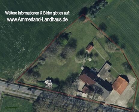 Foto - Bauernhaus +2 große Massivhallen Ammerland Westerstede