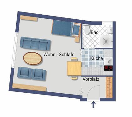 Foto - Etagenwohnung in Uelzen zur Miete