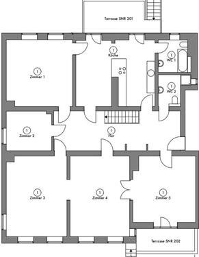 Foto - Etagenwohnung zur Miete in Hamburg
