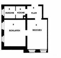 2 Raum Wohnung - 370,00&nbsp;EUR Kaltmiete, ca.&nbsp; 45,00&nbsp;m&sup2; in Dresden (PLZ: 01159) Cotta
