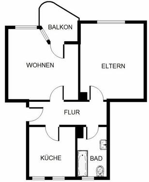 Foto - 2.5 Zimmer Etagenwohnung zur Miete in Gelsenkirchen