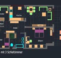 Stadtmitte, 4,5 Zimmer, kompl. renoviert, grosser Balkon, hell - Gummersbach