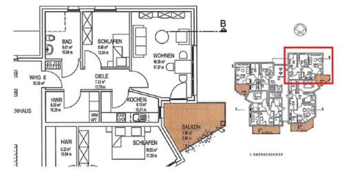 Foto - 2 Zimmer Etagenwohnung zum Kaufen in Bad Iburg