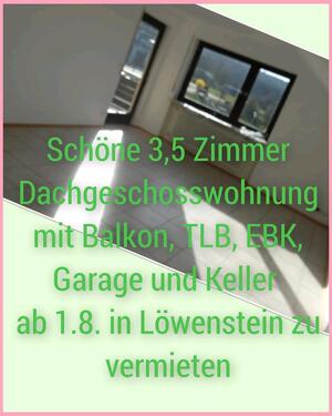 Foto - Schöne 3,5 Zimmer Dachgeschosswohnung