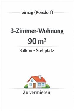 Foto - 3 Zimmer Wohnung mit Balkon in Sinzig-Koisdorf ab April 2026