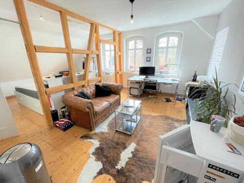 Foto - -Unmöbliert- 1,5-Zimmer-Wohnung, separate Küche mit Einbauküche und Stellplatz