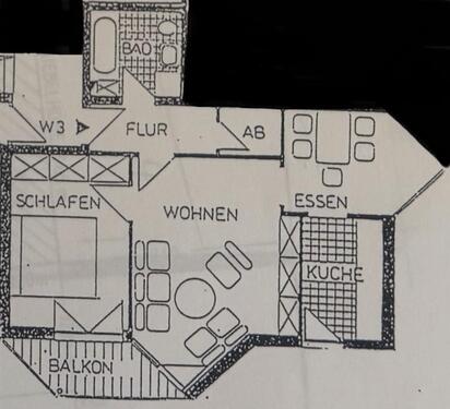 Foto - 3 Zimmer Erdgeschoßwohnung in Nabburg