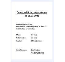 Gewerberäume direkt an der B14 zu vermieten - Schwäbisch Hall