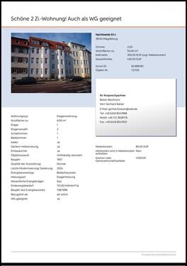 Foto - Schöne 2 Zi-Wohnung! Auch als WG geeignet