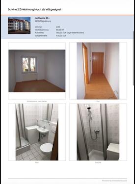 Foto - 2 Zimmer Etagenwohnung in Magdeburg