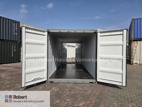 Foto - 20 Fuß DD Doppeltür Double Door Lagercontainer, Seecontainer, Container, Baucontainer