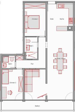 Foto - Etagenwohnung in Langen (Hessen)