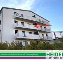 2 Zi. Neubau-Wohnung mit Balkon - Erstbezug - Ansbach