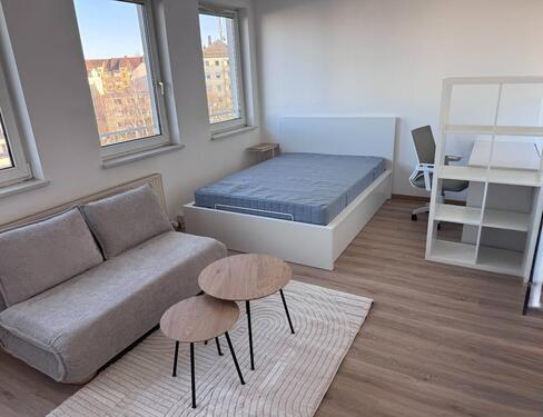 Foto - Frisch sanierte, vollmöblierte 1-Zimmer Whg - Top Lage, EBK &TG