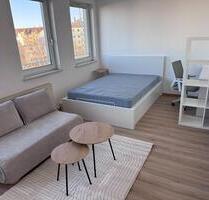 Frisch sanierte, vollmöblierte 1-Zimmer Whg - Top Lage, EBK &TG - Nürnberg Gleißhammer