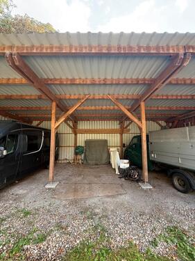 Foto - Überdachter & trockener Stellplatz für Wohnmobil, Boote, Anhänger
