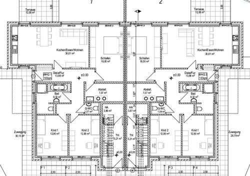 Foto - Moderne 4-Zimmer-Wohnung, EG, ab 01.12.2025, Dalum, EBK