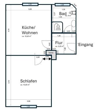 Foto - 1 Zimmer Erdgeschoßwohnung in Sulzbach-Rosenberg