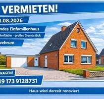 Einfamilienhaus zu vermieten - 900,00&nbsp;EUR Kaltmiete, ca.&nbsp; 90,00&nbsp;m&sup2; in Krummhörn (PLZ: 26736)