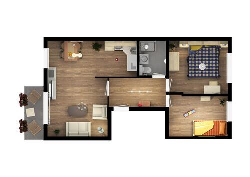 Foto - 3 Zimmer Etagenwohnung zur Miete in Schönebeck (Elbe)