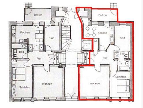 Foto - 3 Zimmer Erdgeschoßwohnung in Leipzig
