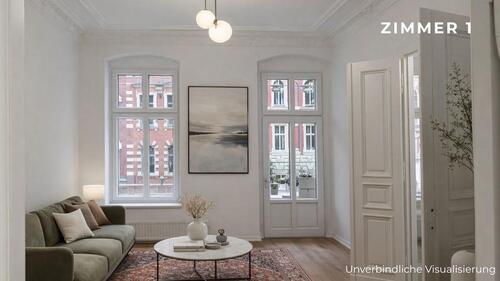Foto - Wohnung Mieten Erstbezug Saniert 3-Zimmer EBK Balkon Friedenau
